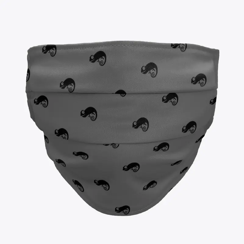 Black Pattern Mask